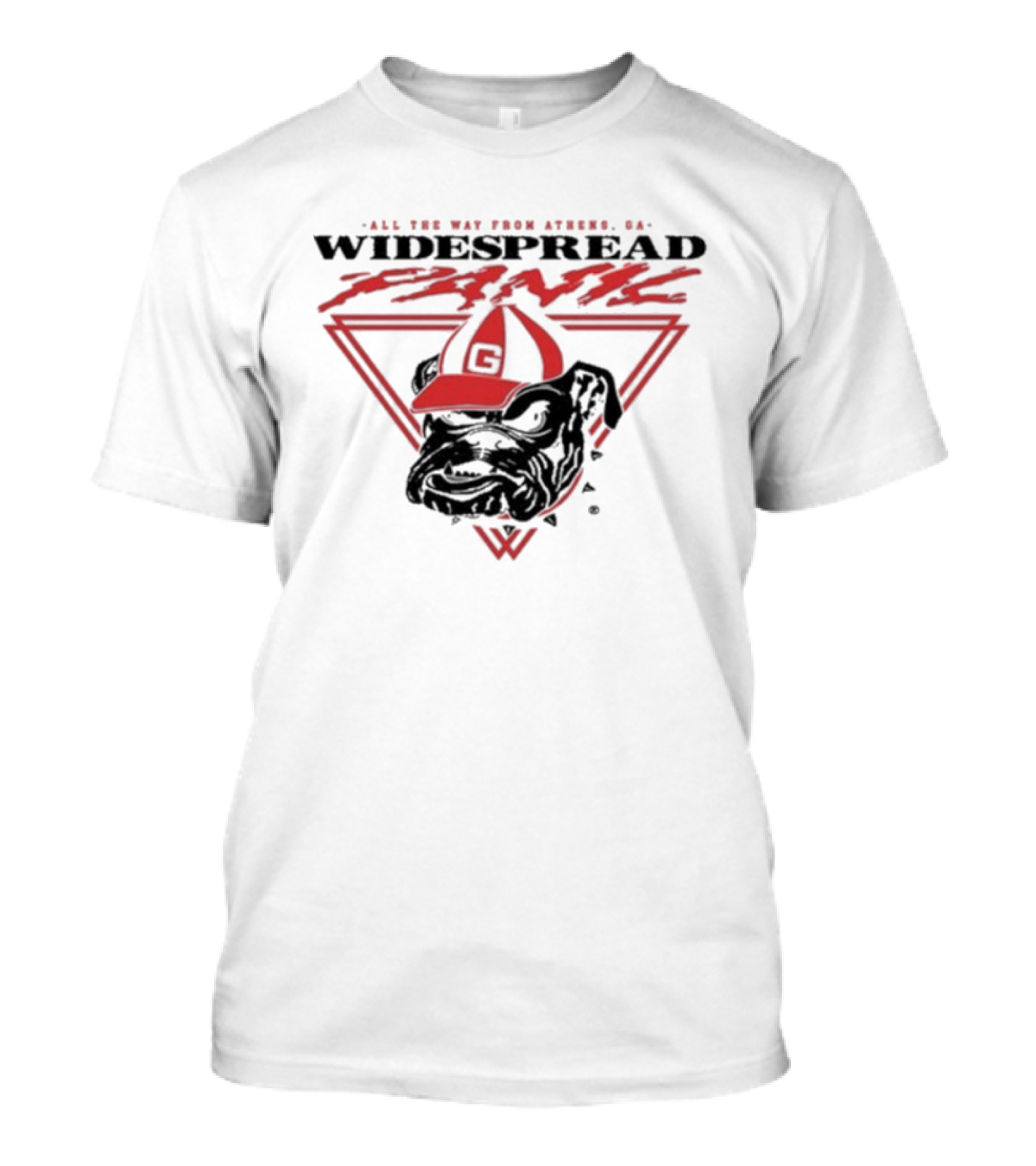 Widespread Panic All The Way From Athens GA Georgia Bulldogs UGA Dawg 2025 T-Shirt