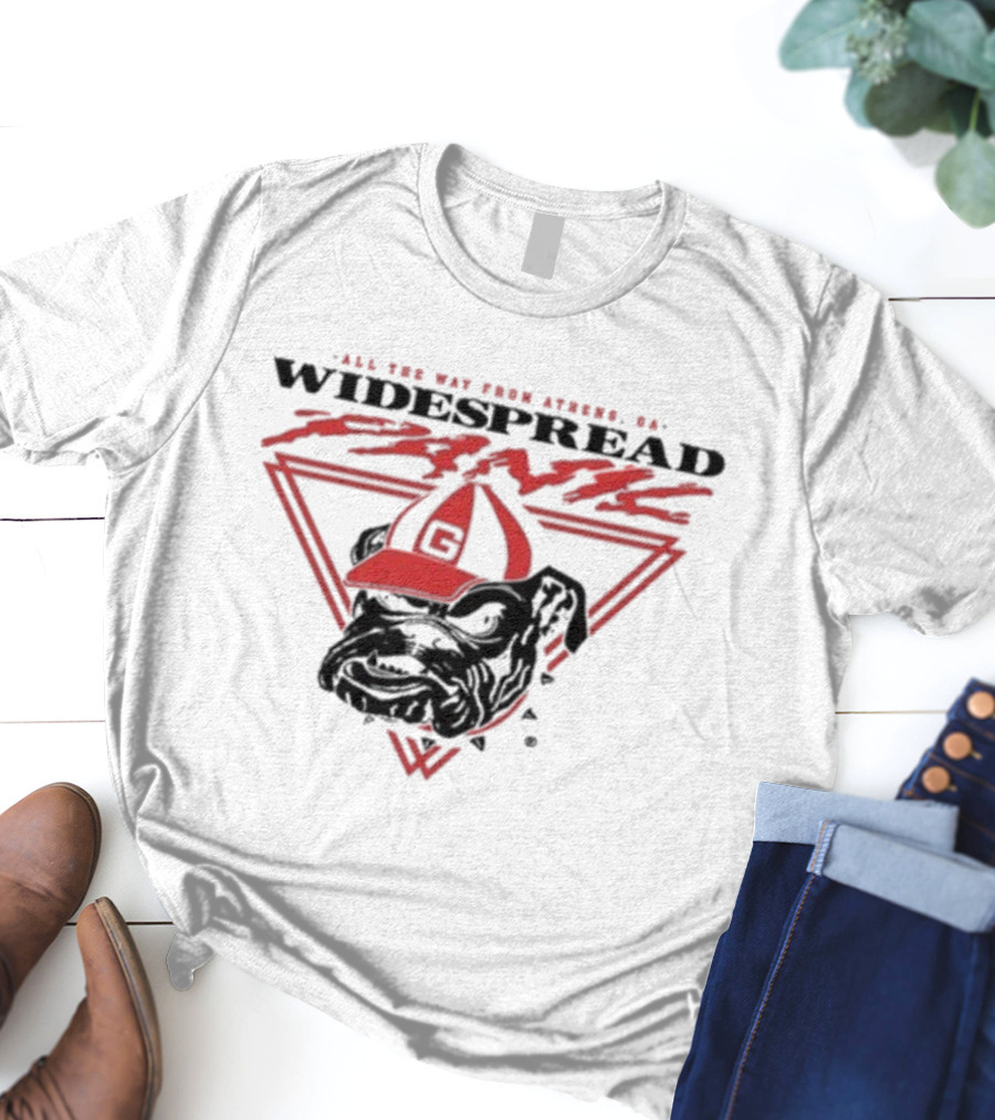 Widespread Panic All The Way From Athens GA Georgia Bulldogs UGA Dawg 2025 T-Shirt