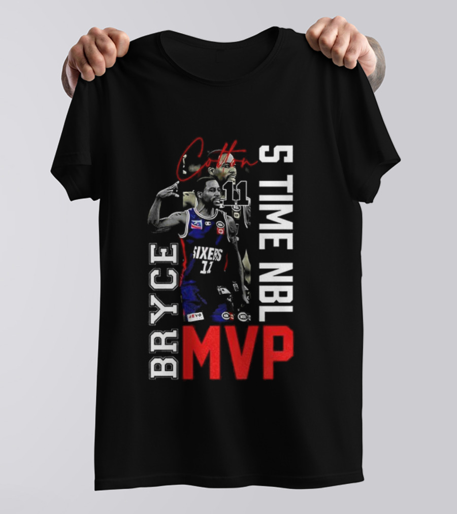 Bryce Cotton 5 Time NBL MVP Adelaide 36ers T-Shirt