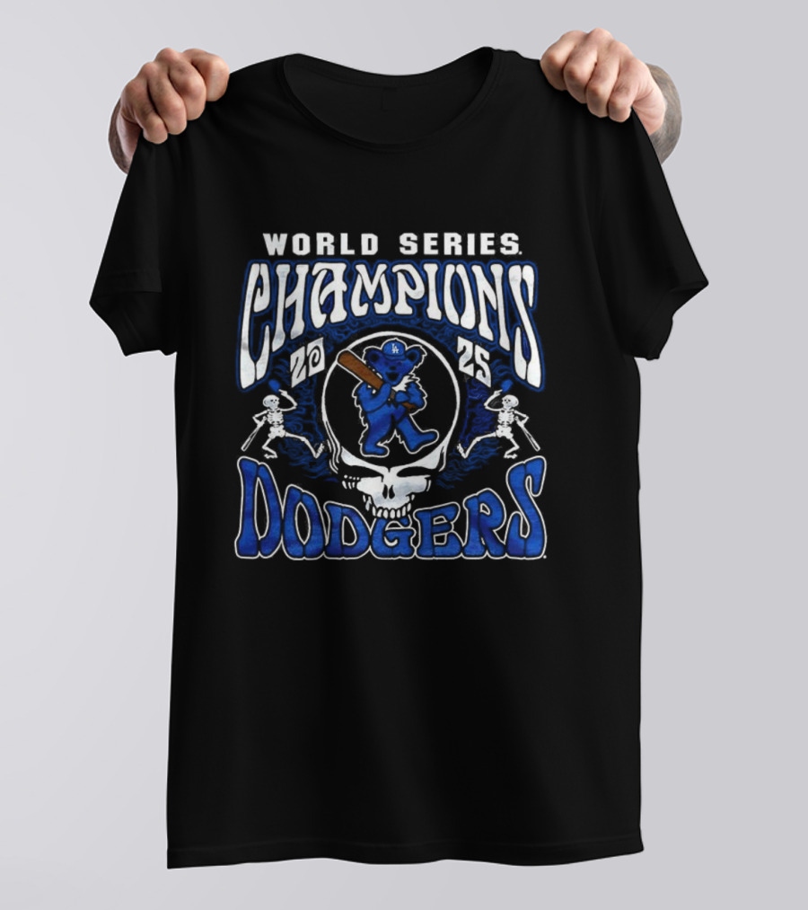 Grateful World Series Champions Dodgers 2025 T-Shirt