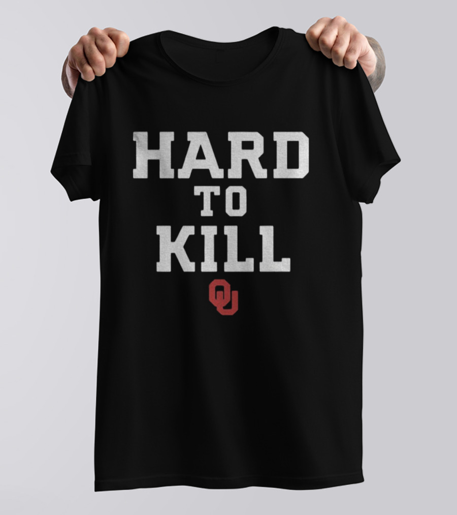 John Kuceyeski Hard To Kill Oklahoma Sooners Football OU T-Shirt