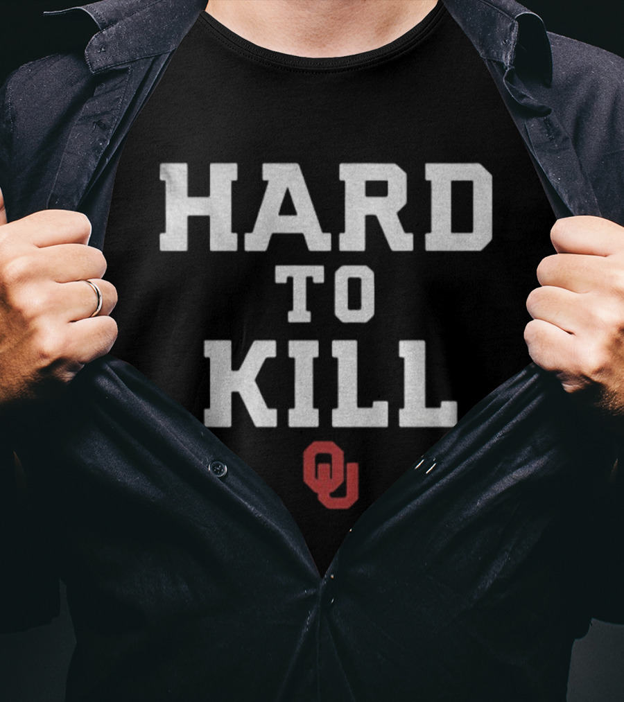 John Kuceyeski Hard To Kill Oklahoma Sooners Football OU T-Shirt