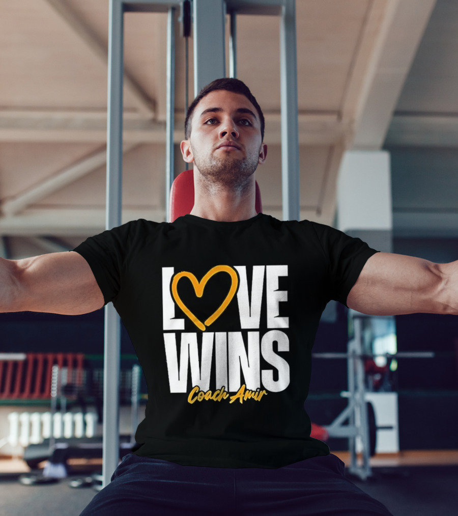 Kennesaw State Owls Love Wins Coach Amir Logo T-Shirt