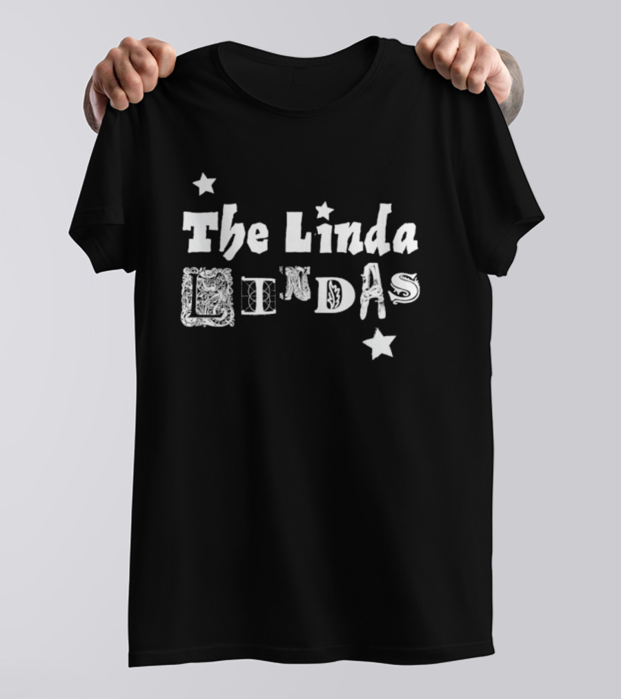 The Linda Lindas Stars Iconic Band Name With Unique Lettering T-Shirt