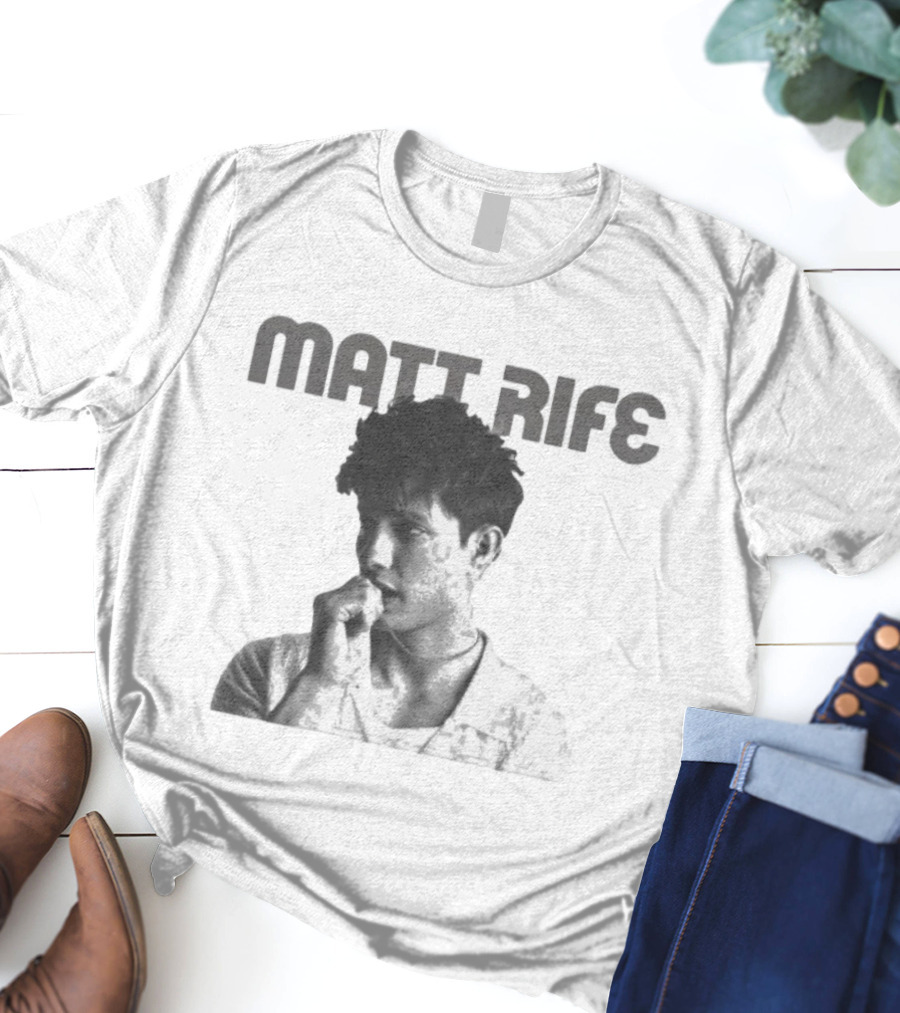 Matt Rife Black And White Image T-Shirt