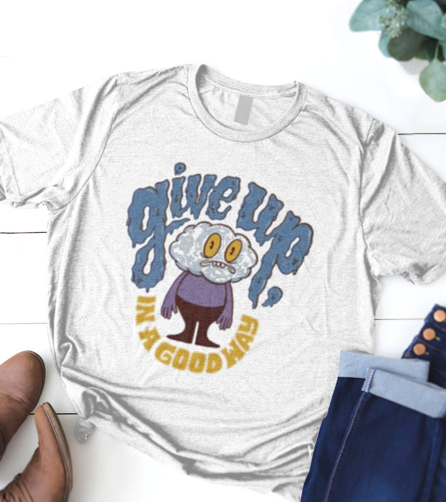 Petey Give Up In A Good Way USA Egg Character T-Shirt