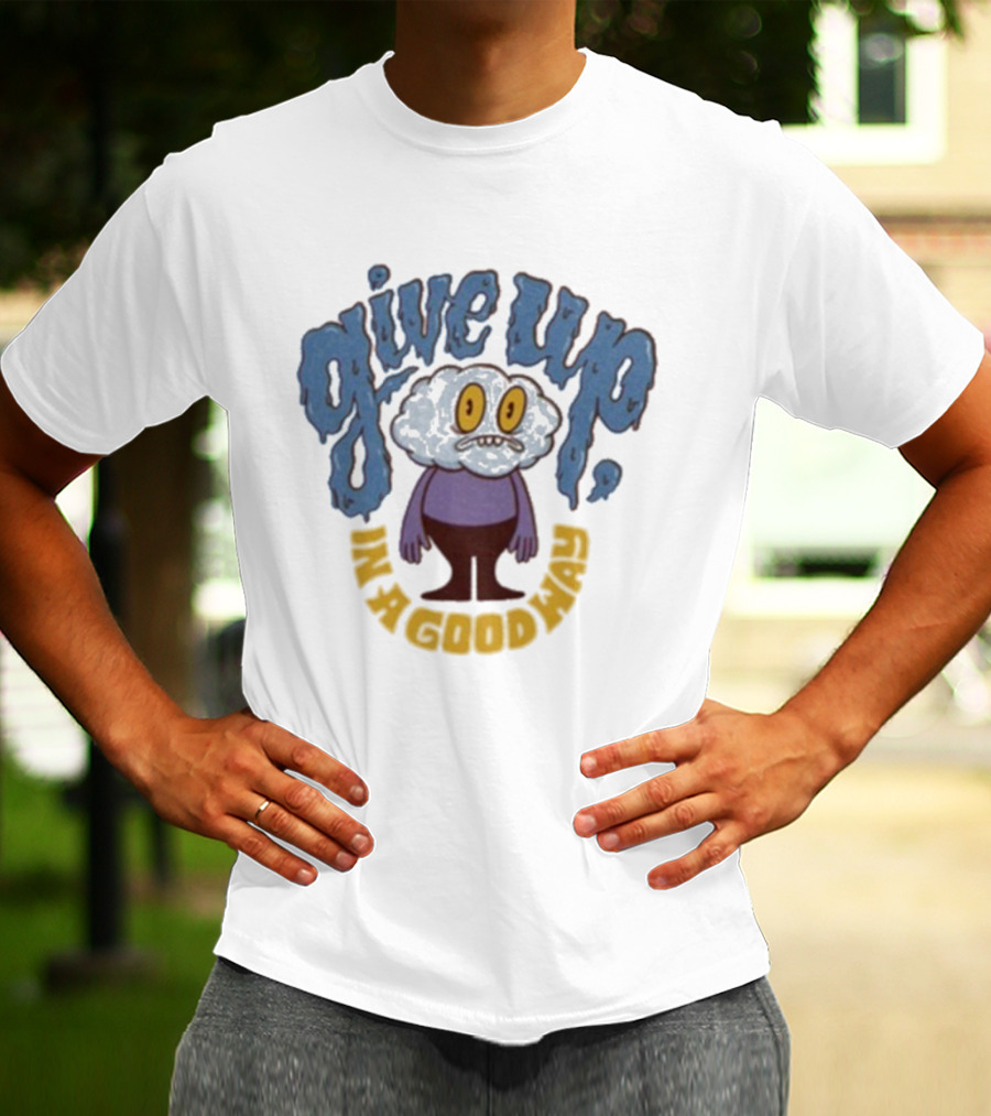 Petey Give Up In A Good Way USA Egg Character T-Shirt