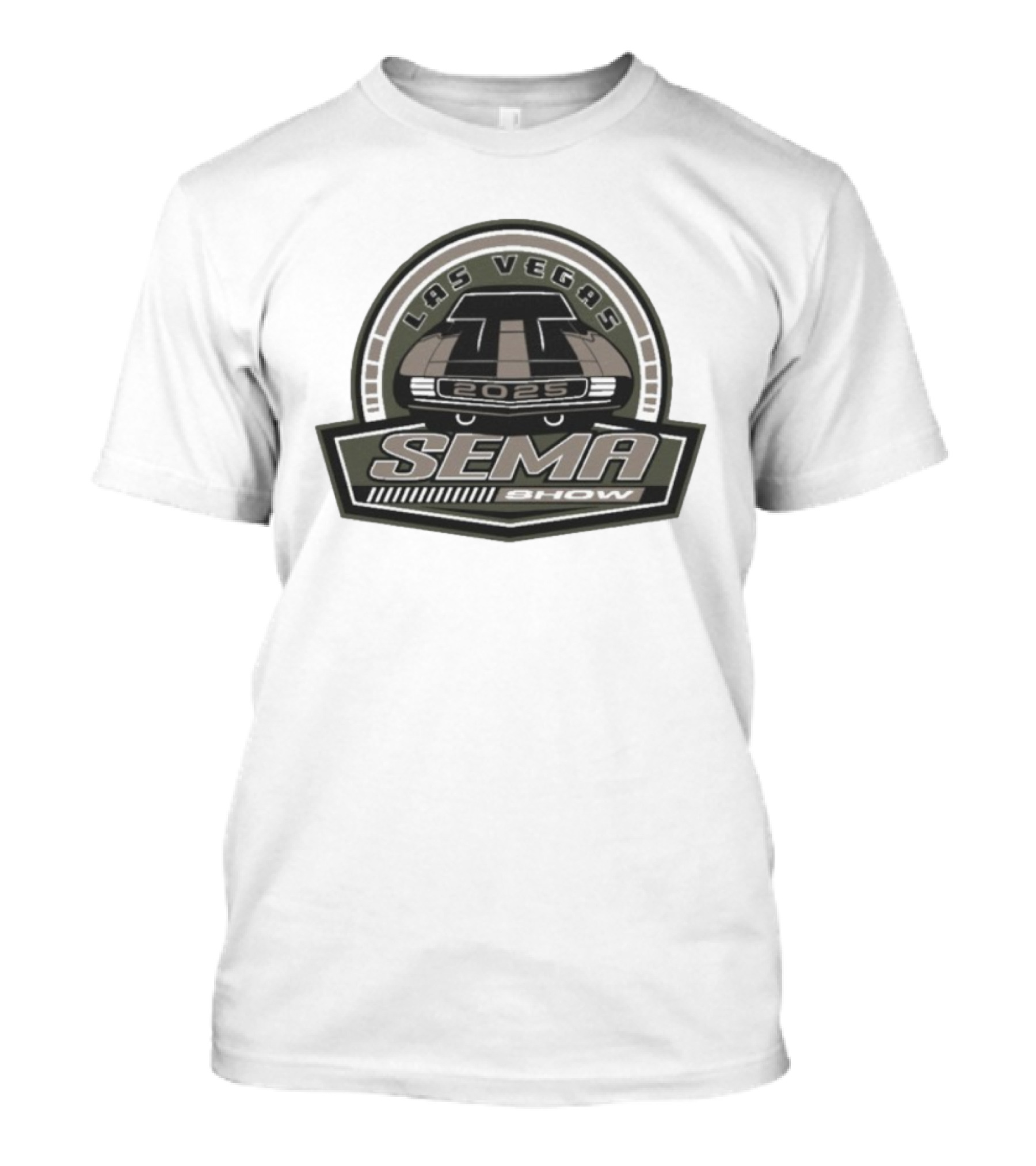 SEMA Show Las Vegas 2025 Car Badge T-Shirt
