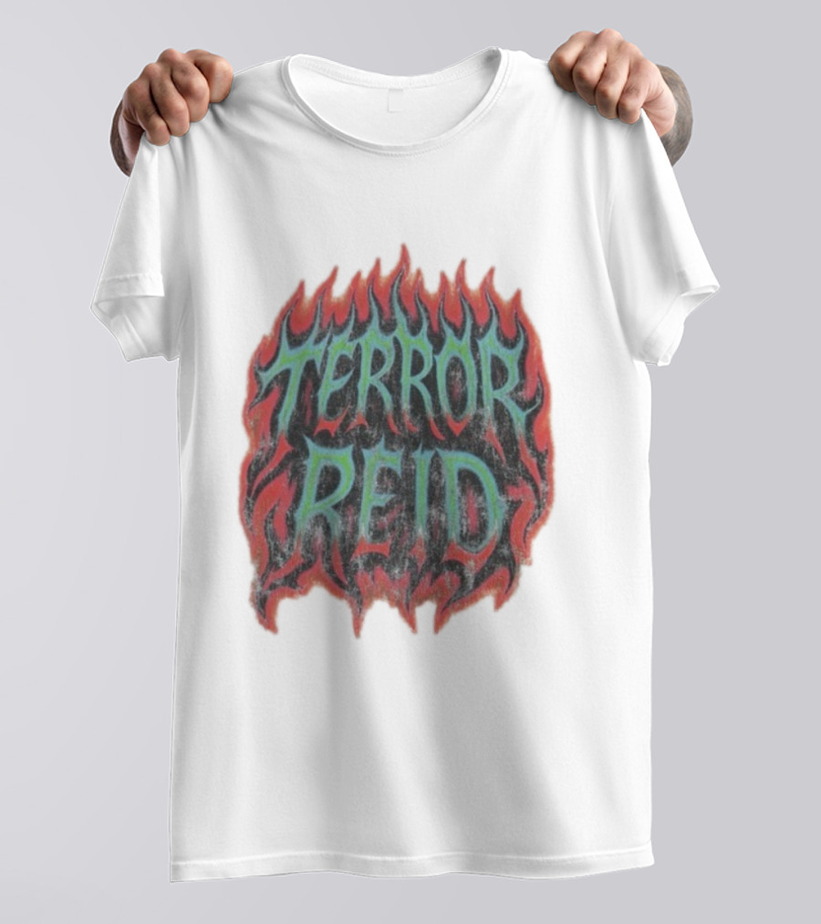 Terror Reid Flame Red Hot Graphic T-Shirt