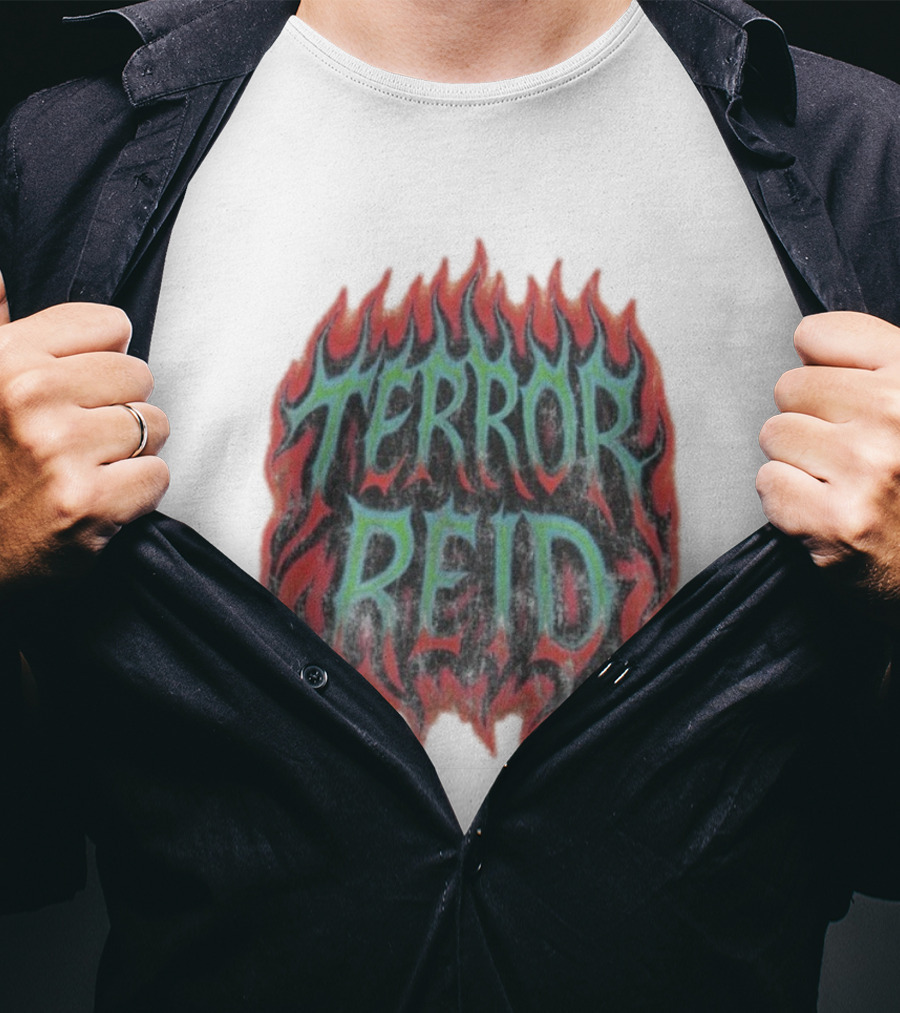 Terror Reid Flame Red Hot Graphic T-Shirt
