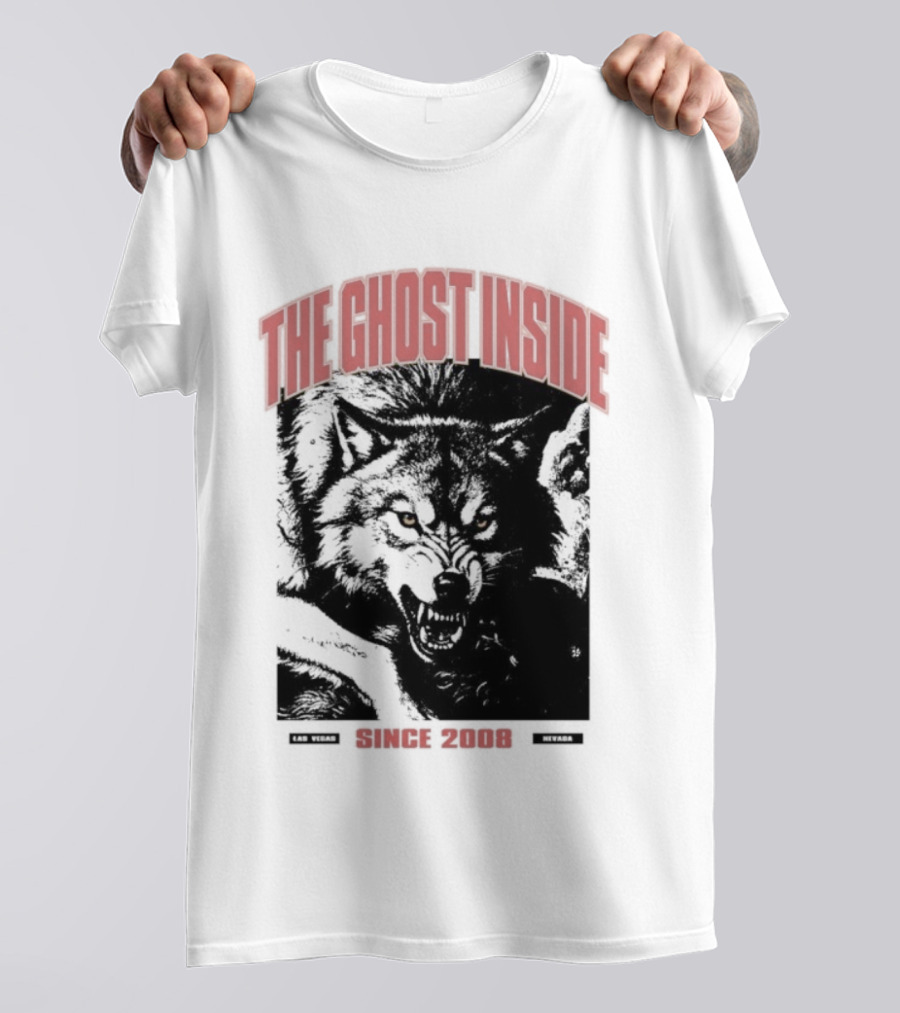 The Ghost Inside Fierce Wolves Since 2008 T-Shirt