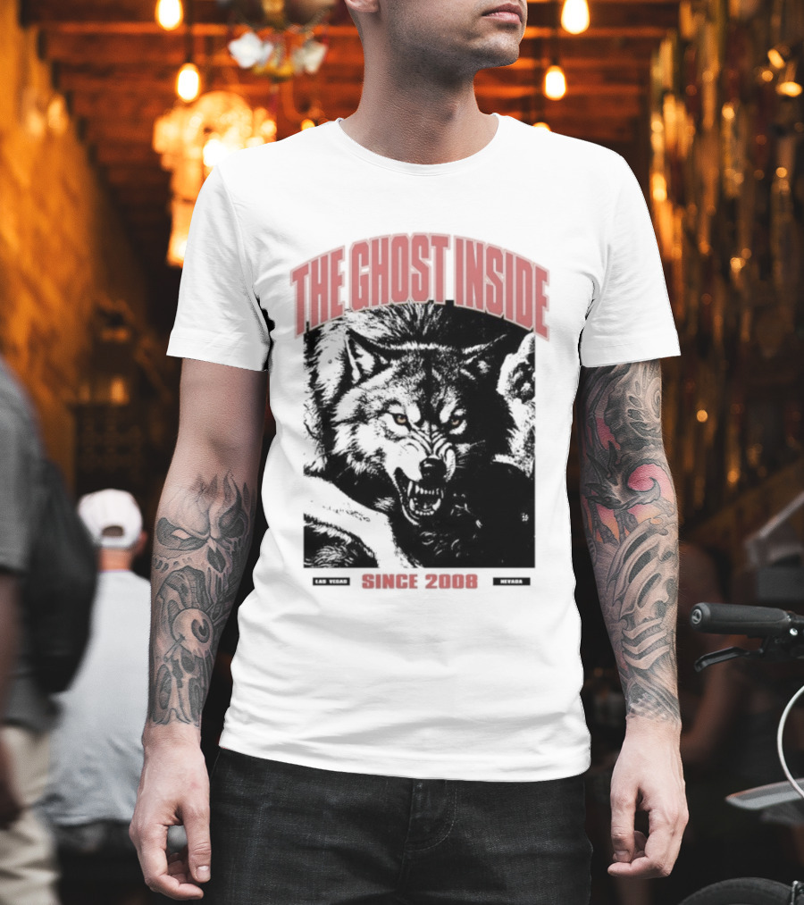 The Ghost Inside Fierce Wolves Since 2008 T-Shirt
