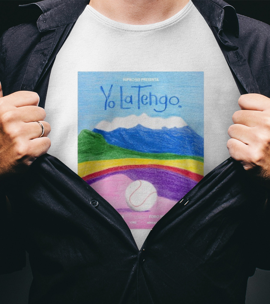 HIPNOSIS Presenta Yo La Tengo Foro Indie Rocks Mexico City Jan 2026 T-Shirt