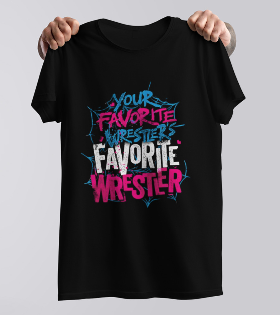 AJ Lee Your Favorite Wrestler’s Favorite Wrestler WWE AJ Mendez T-Shirt