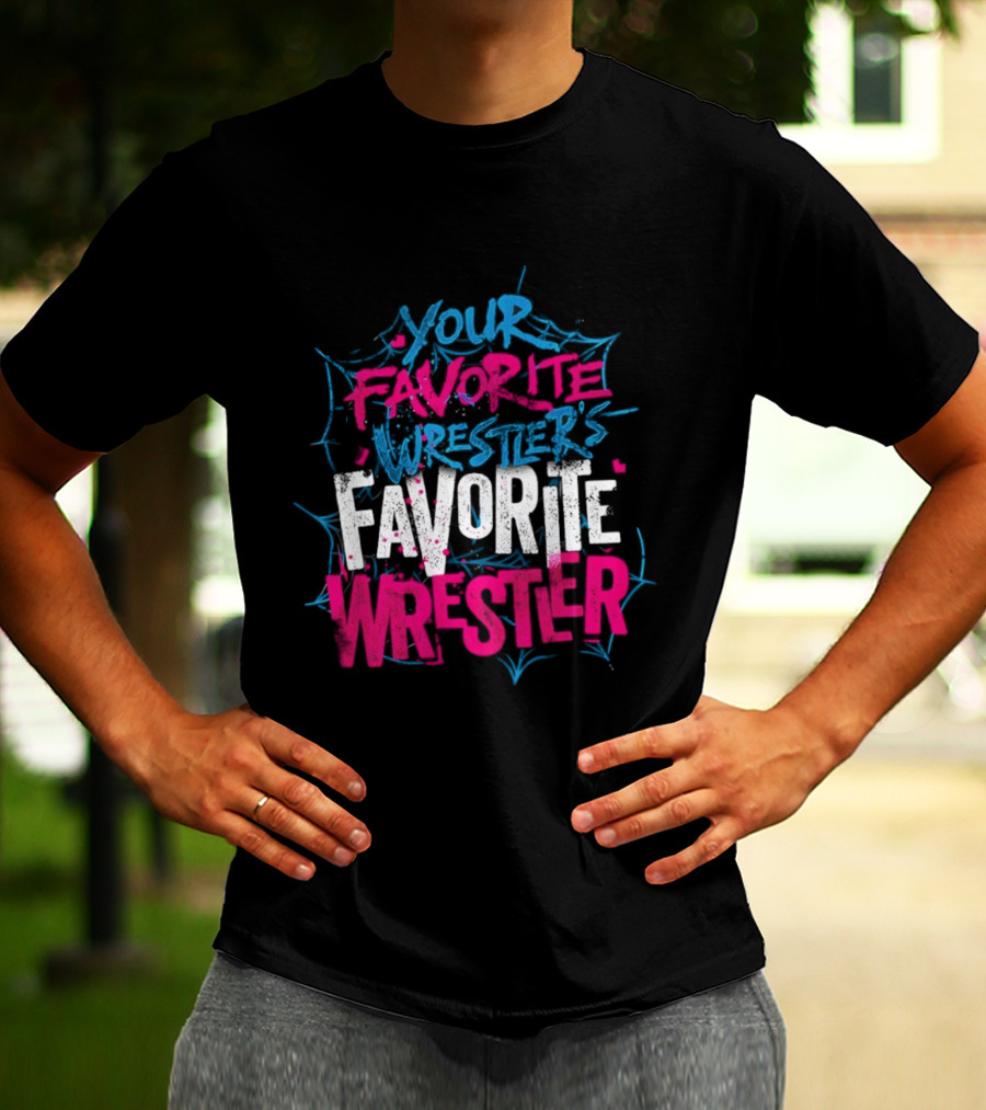 AJ Lee Your Favorite Wrestler’s Favorite Wrestler WWE AJ Mendez T-Shirt