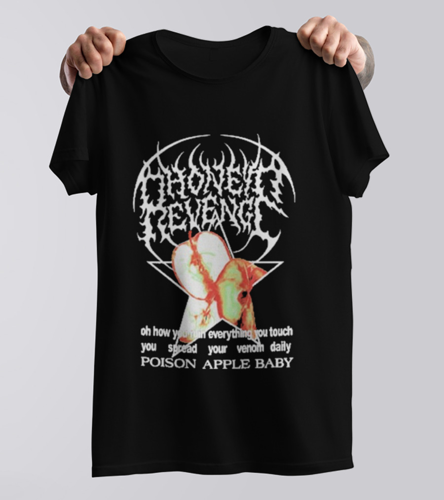 Honey Revenge Poison Apple Baby Tour 2025 Lyrics And Design T-Shirt