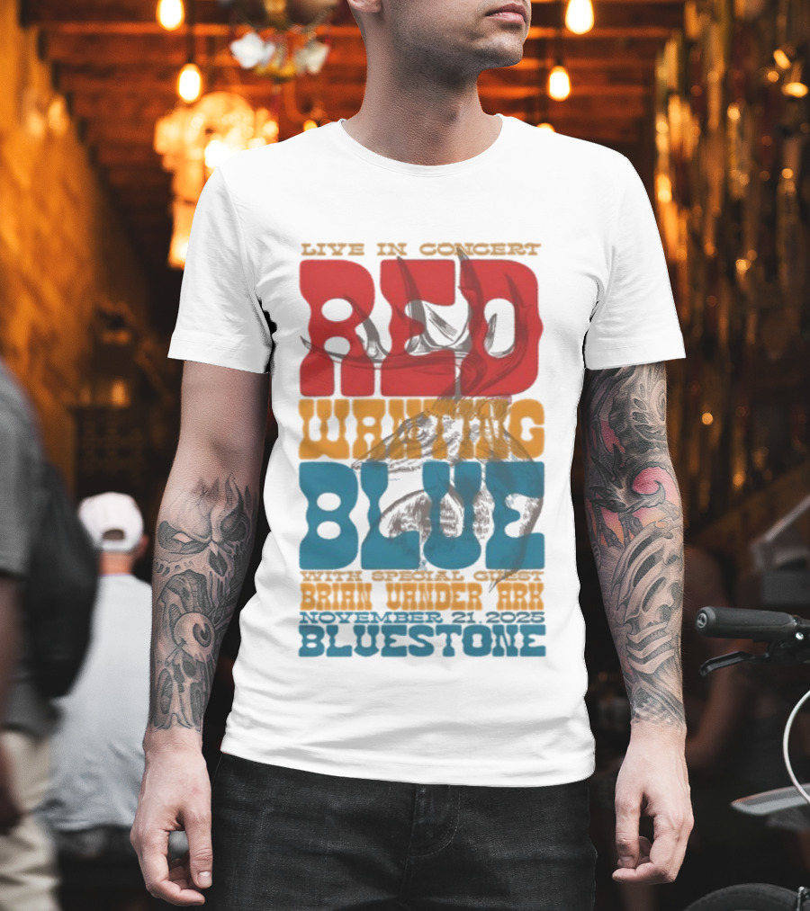 Live In Concert Red Wanting Blue Bluestone Columbus OH November 21 2025 Deer T-Shirt