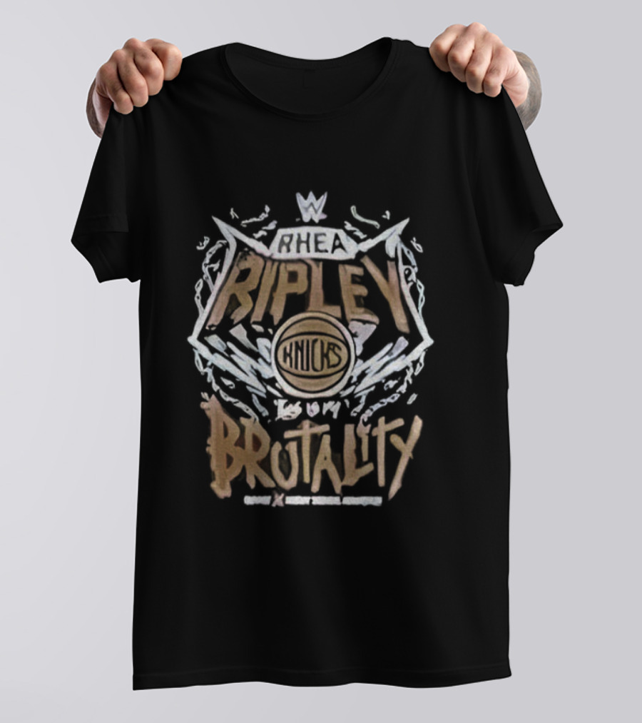 Ripley Knicks Brutality WWE Collaboration T-Shirt
