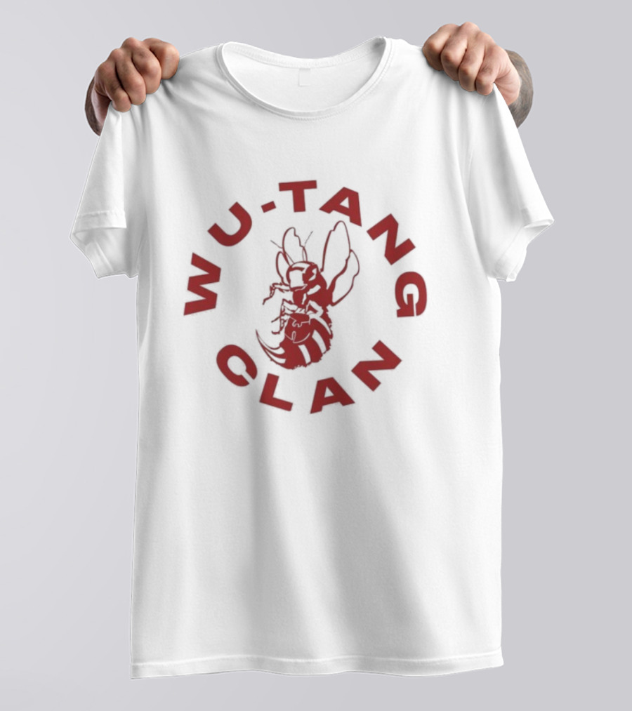Wu Tang Clan Beez United Logo Bees Graphic T-Shirt