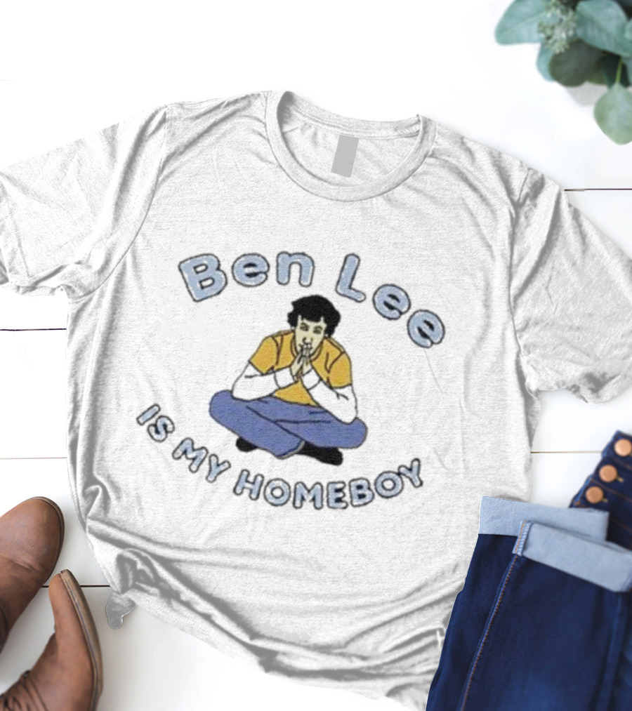 Ben Lee Is My Homeboy Meditation Illustration T-Shirt
