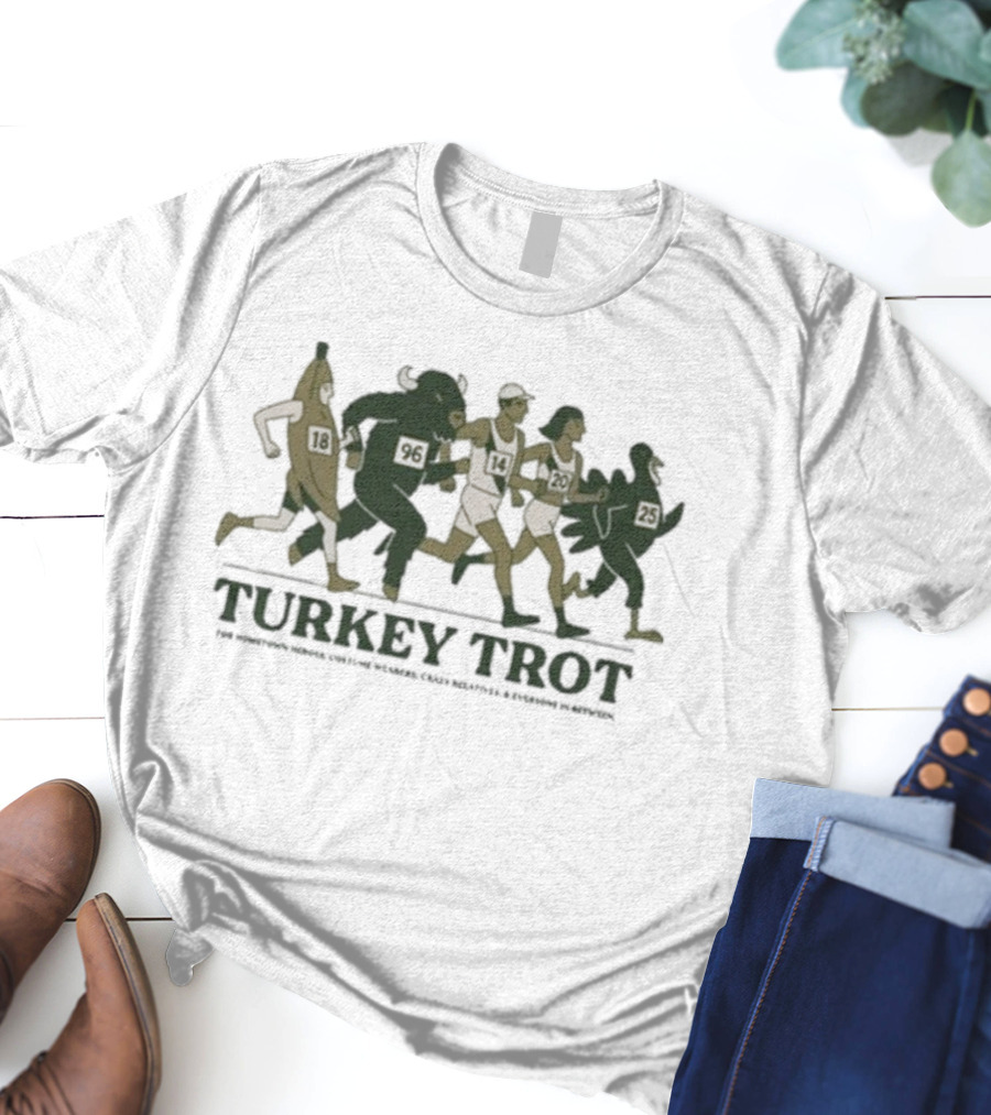 Turkey Trot Tracksmith Runner Silhouette Event T-Shirt