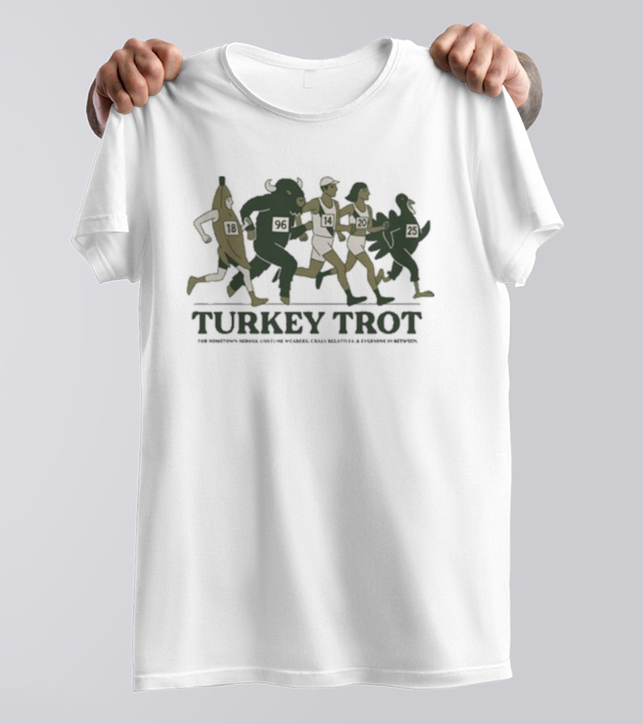 Turkey Trot Tracksmith Runner Silhouette Event T-Shirt