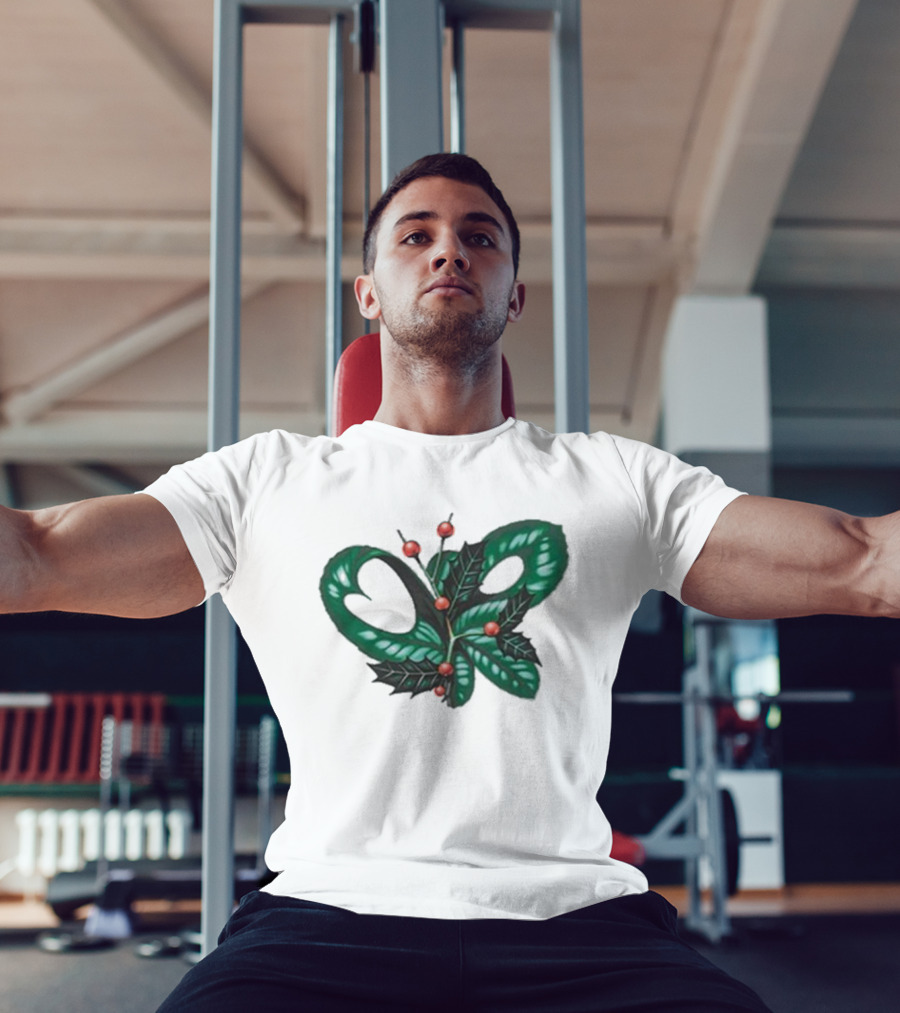 Olivia Rodrigo Holly Christmas Snake And Berries Holiday Theme T-Shirt