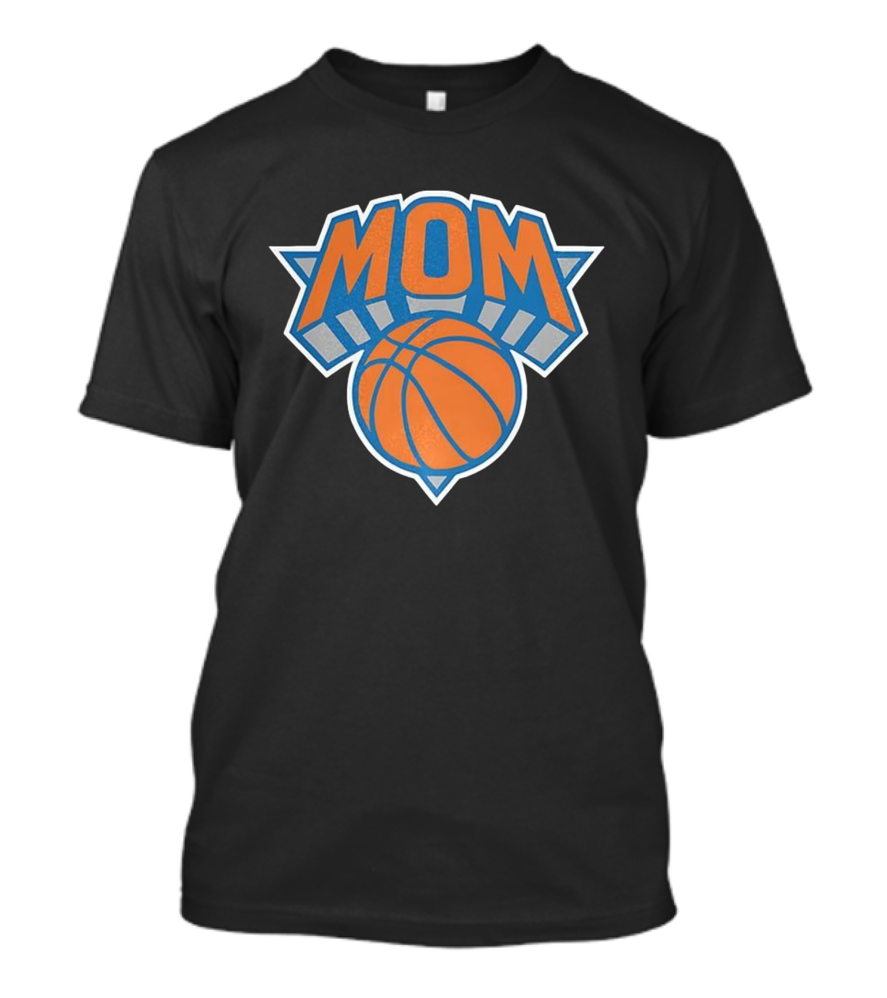 New York Knicks Basketball Mom Iconic Triangle Emblem T-Shirt