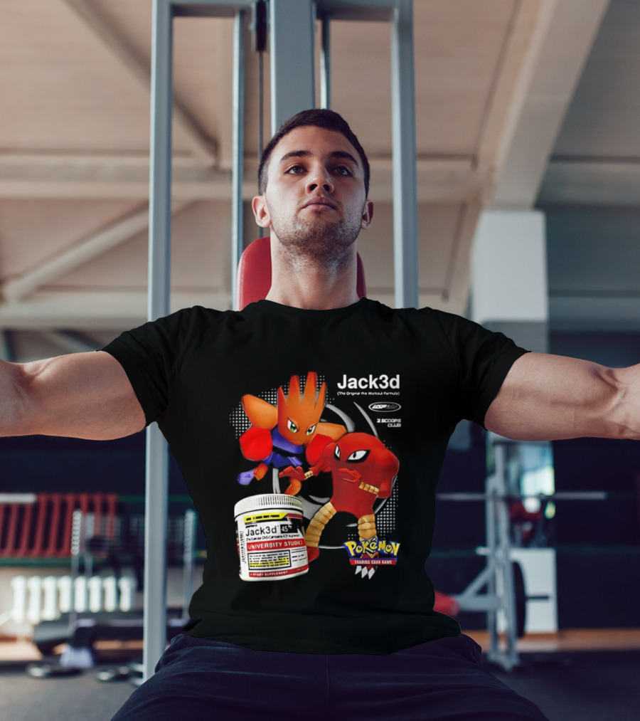 Jack3d Pokémon Hitmonlee Hitmonchan Kanto Original Characters T-Shirt