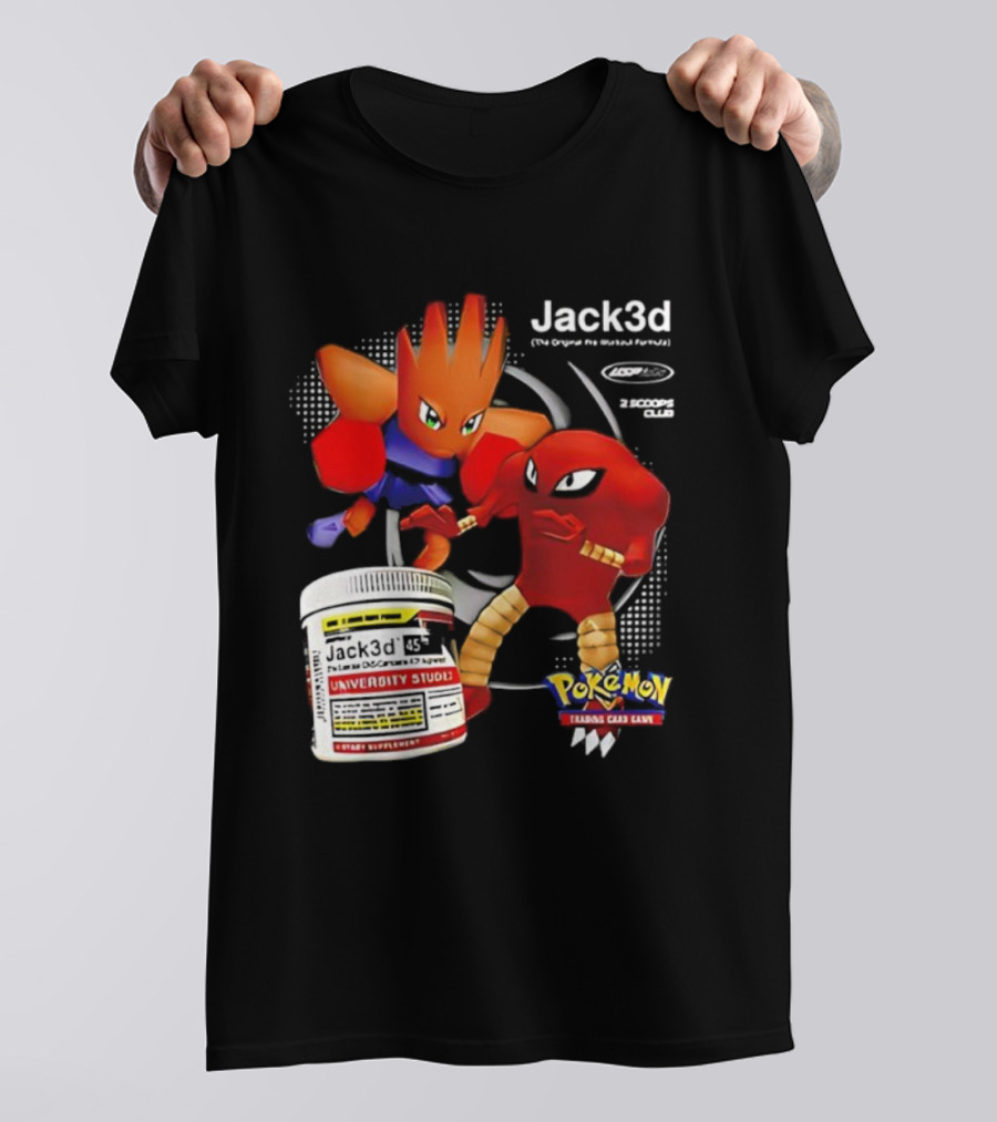 Jack3d Pokémon Hitmonlee Hitmonchan Kanto Original Characters T-Shirt