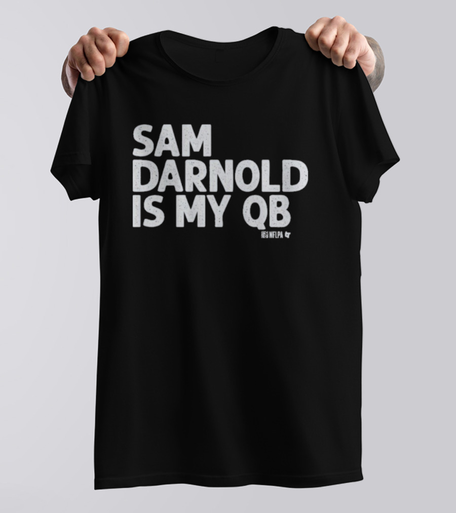 Sam Darnold Is My QB Buffered Football Enthusiast Statement T-Shirt