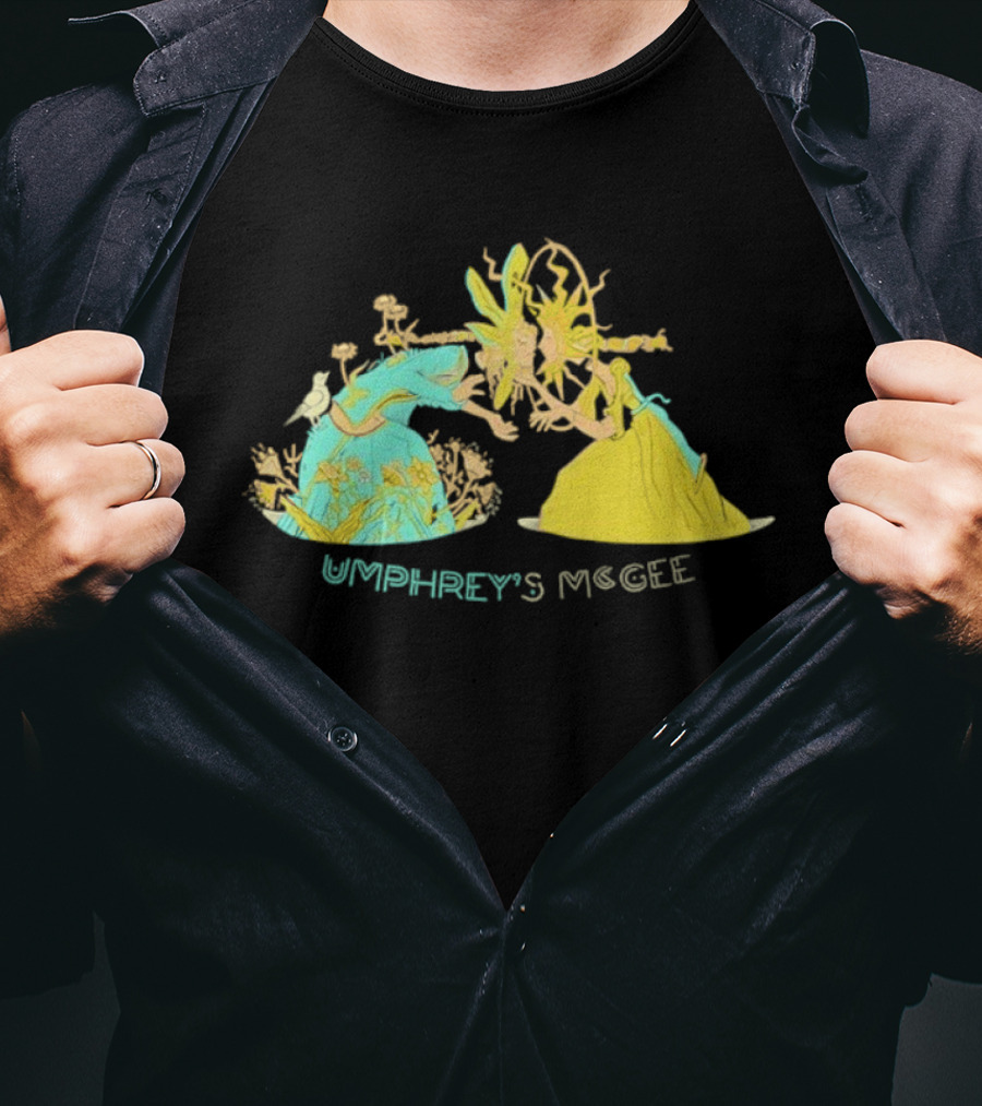 Umphrey's McGee Sun Kissed Artistic Nature Scene T-Shirt