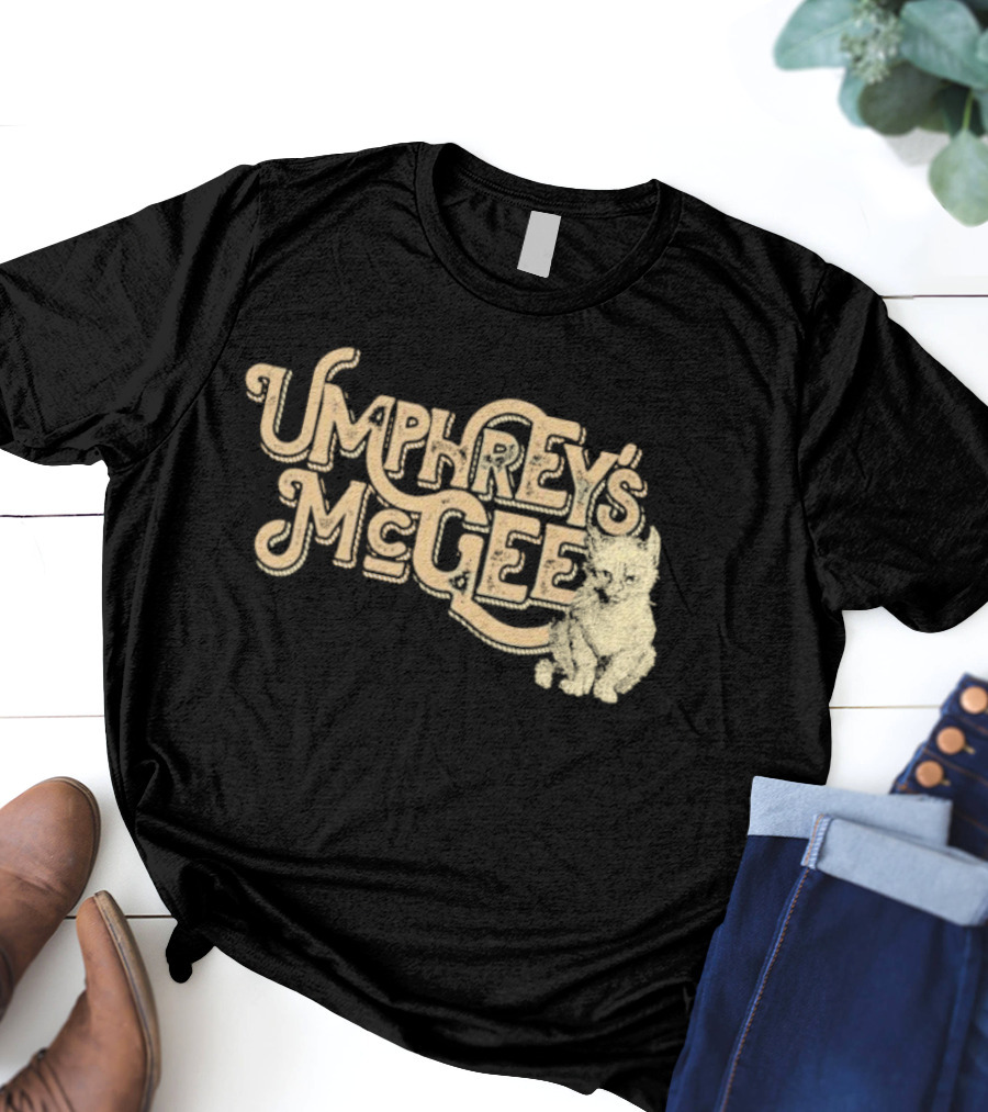 Umphrey’s McGee Nine Lives Cat Vintage Style T-Shirt
