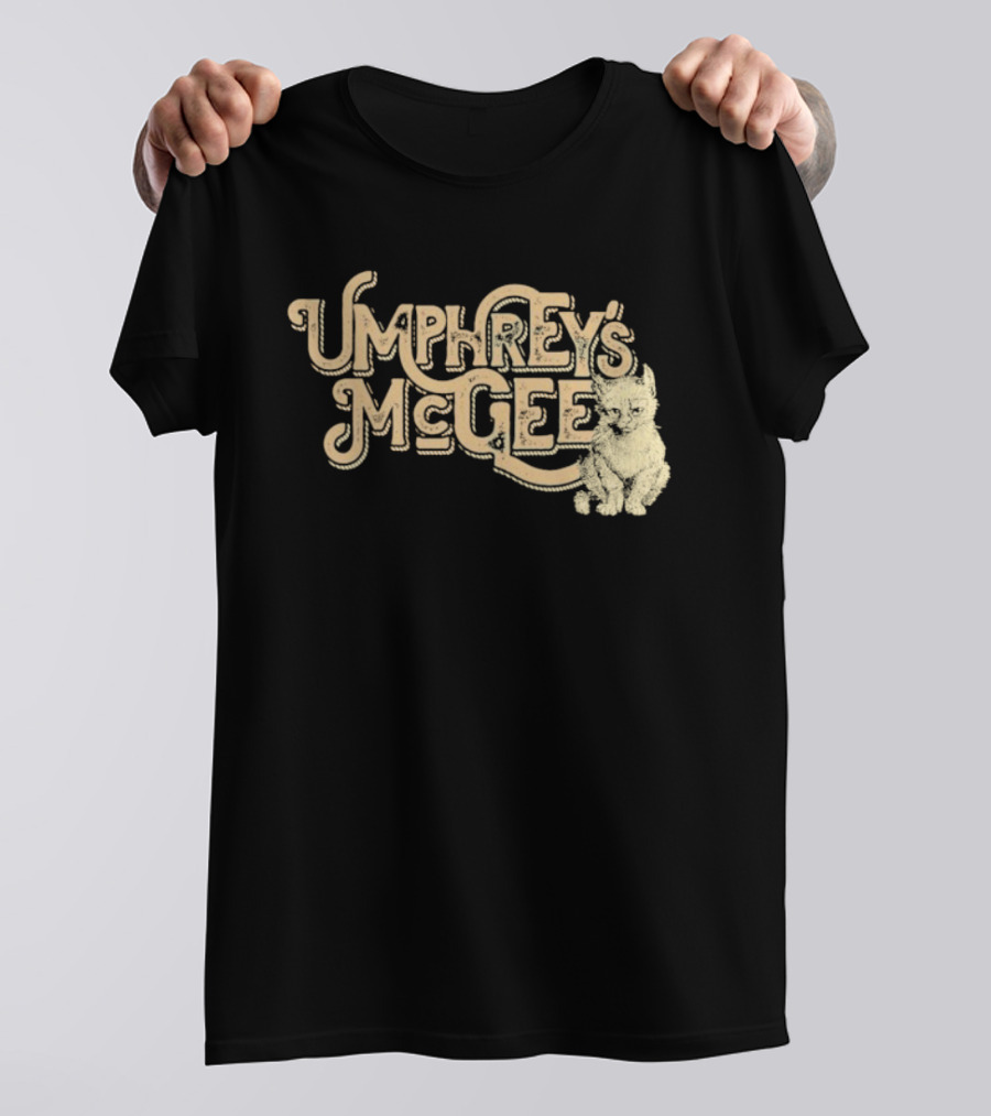 Umphrey’s McGee Nine Lives Cat Vintage Style T-Shirt