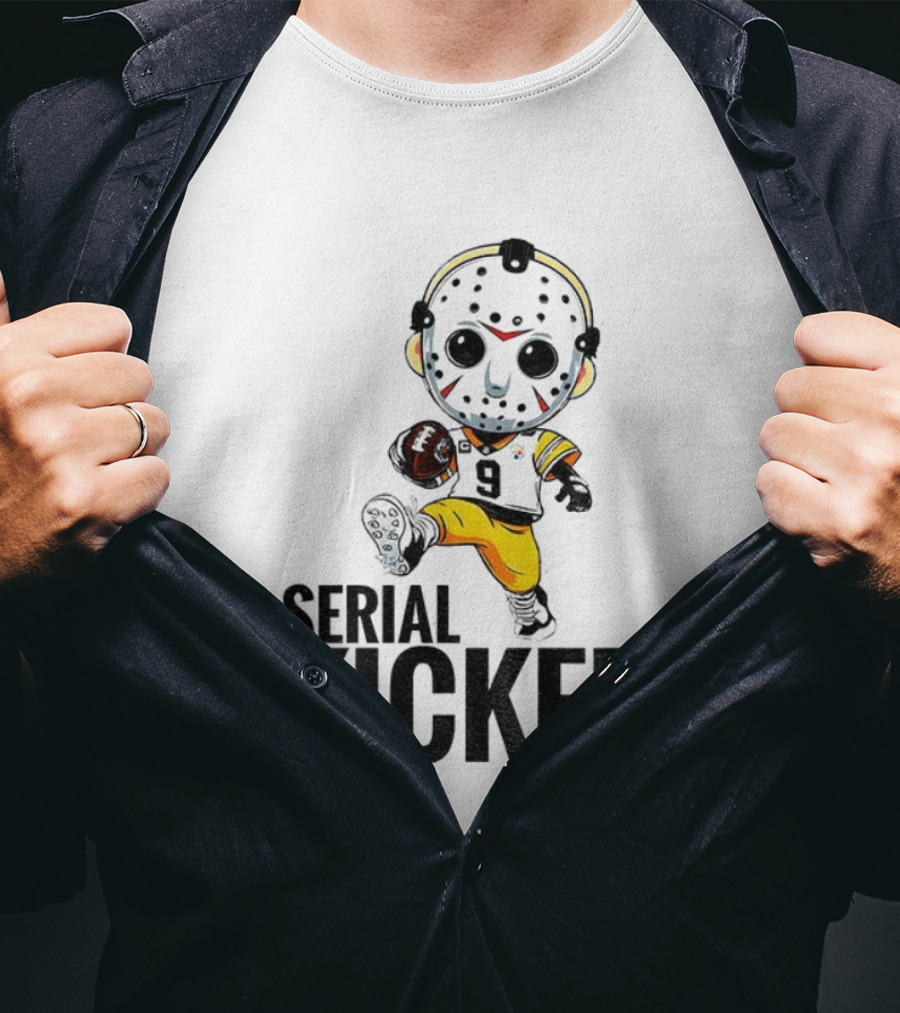 Jason Voorhees Serial Kicker Chris Boswell Pittsburgh Steelers Football NFL 2025 T-Shirt