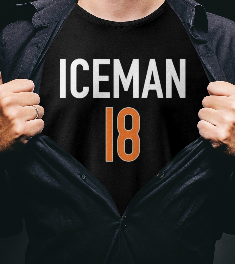 ICEMAN 18 Sports Team Fan Apparel T-Shirt