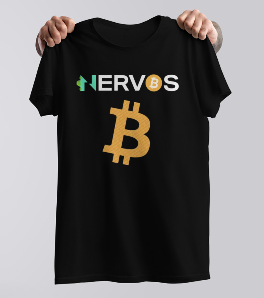 Nervos Bitcoin Crypto Symbol Large Bold Design T-Shirt