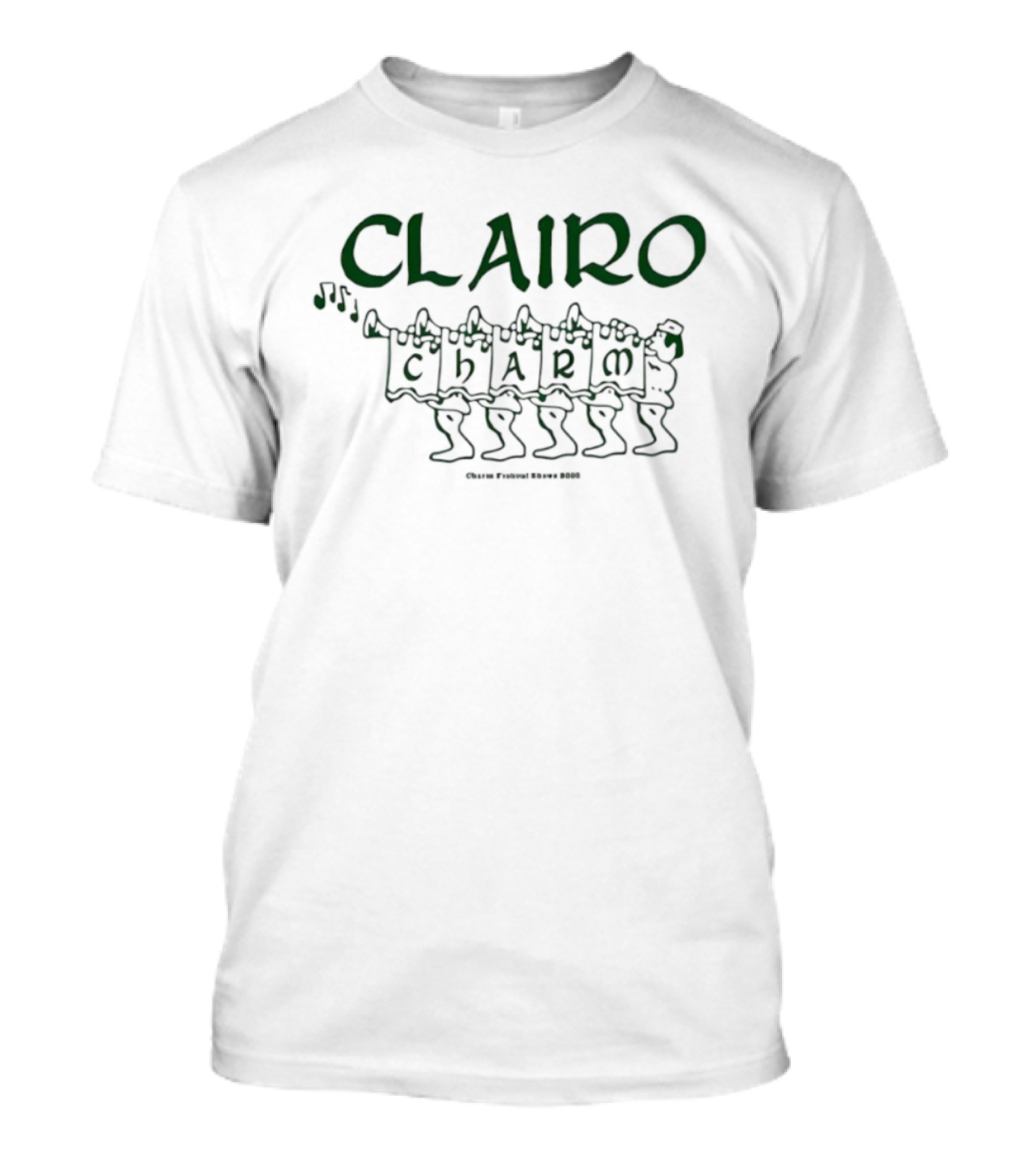 Clairo Charm With Trumpet Festive Graphic T-Shirt