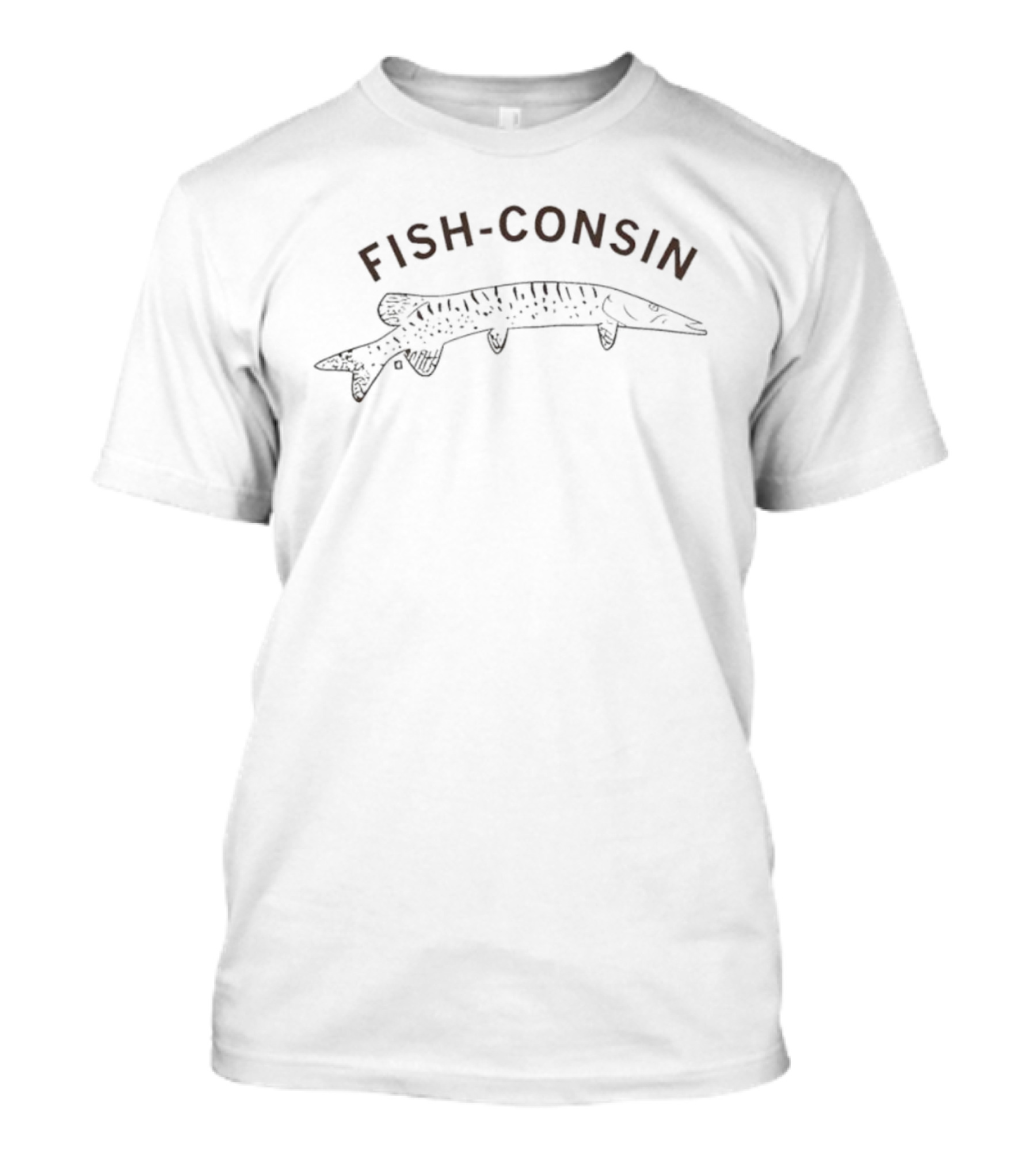 Fish-consin Muskellunge Fish T-Shirt