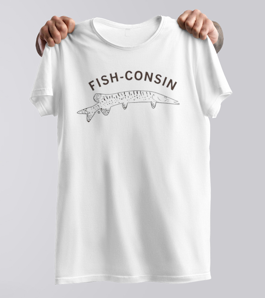 Fish-consin Muskellunge Fish T-Shirt