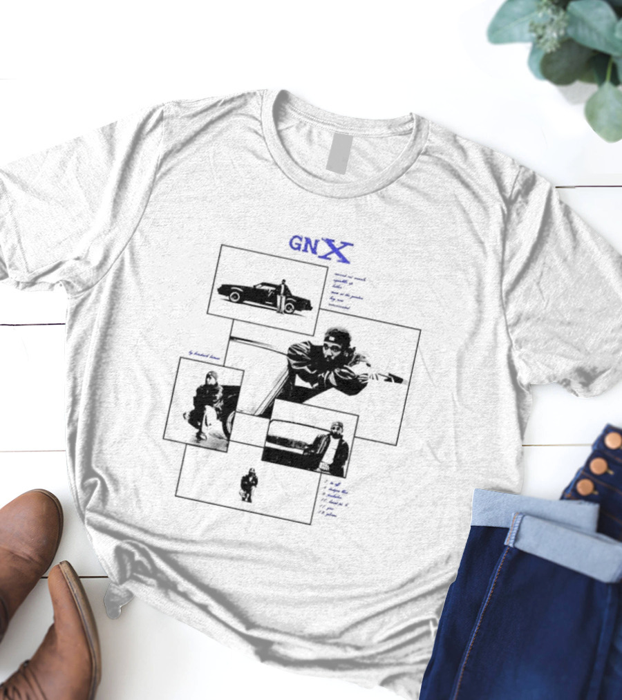 Kendrick Lamar GNX Turbocharging Performance Inspiration T-Shirt