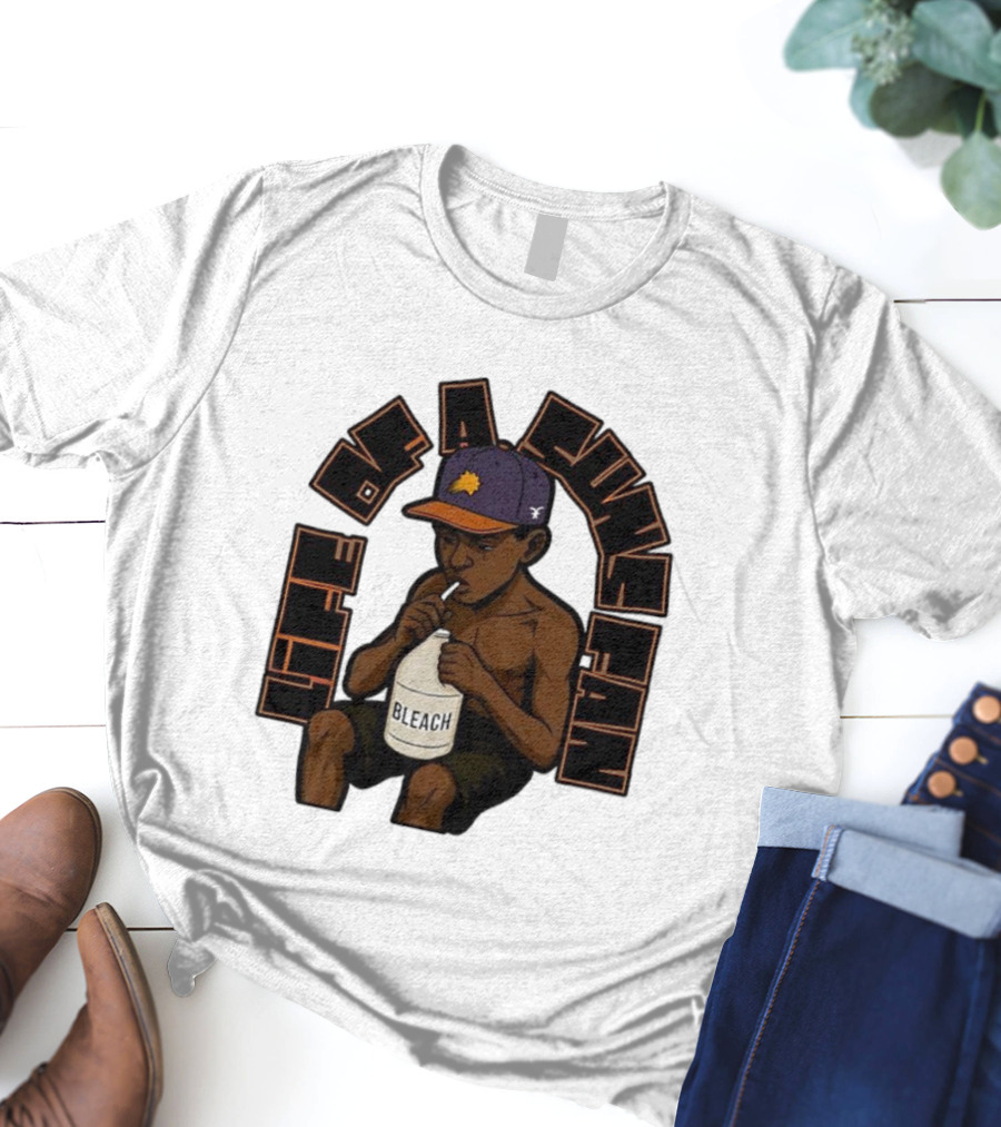 Life Of A Sunsfan Bleach Bottle Drink Character T-Shirt