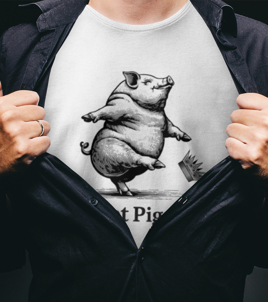 Silent Piggy Retro Dancing T-Shirt