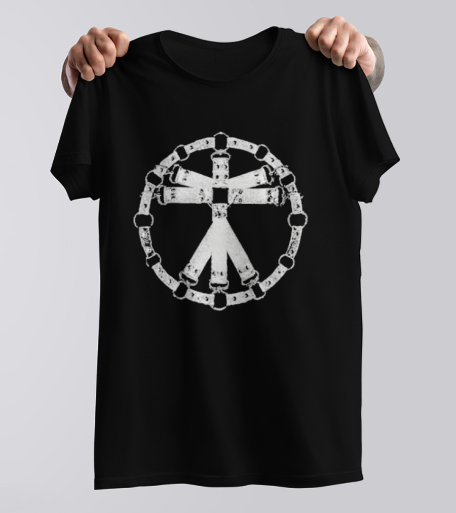 Boysnoize Bondage Symbol With Circle And Straps T-Shirt