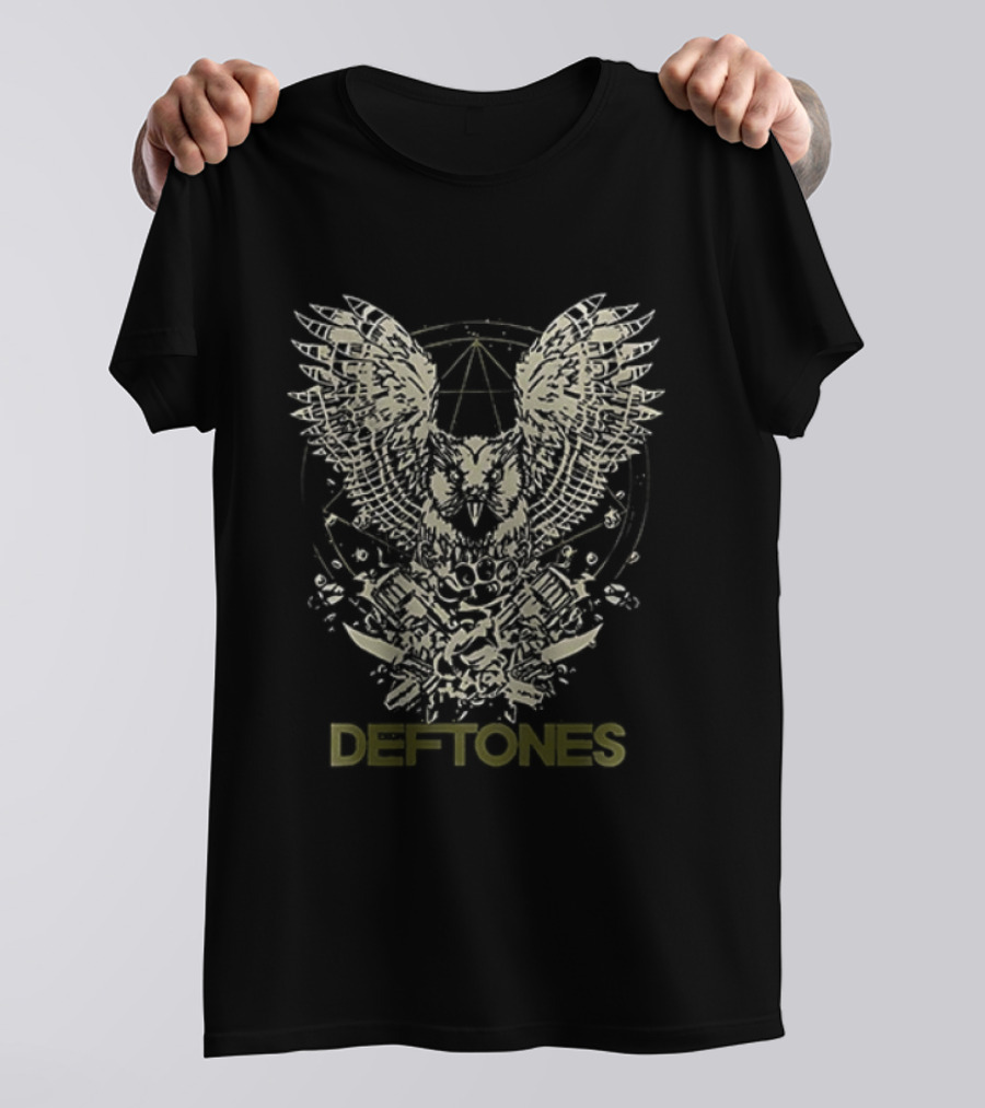 Deftones Owl 2026 EU UK Tour T-Shirt