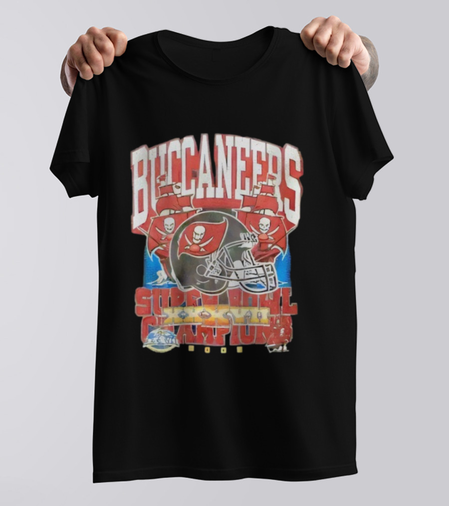 Buccaneers Super Bowl Champions 2025 Luke Goedeke Tampa Bay T-Shirt