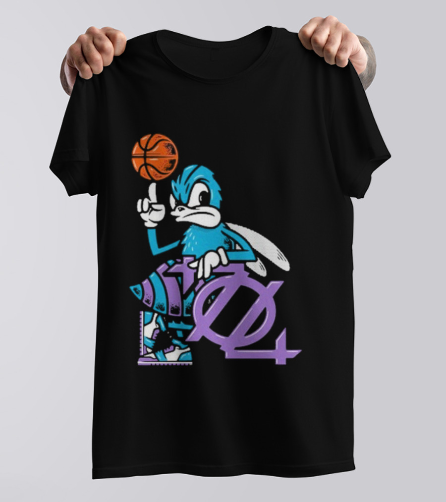 Charlotte Hornets Let’s Ball Buzz Mascot 704 T-Shirt