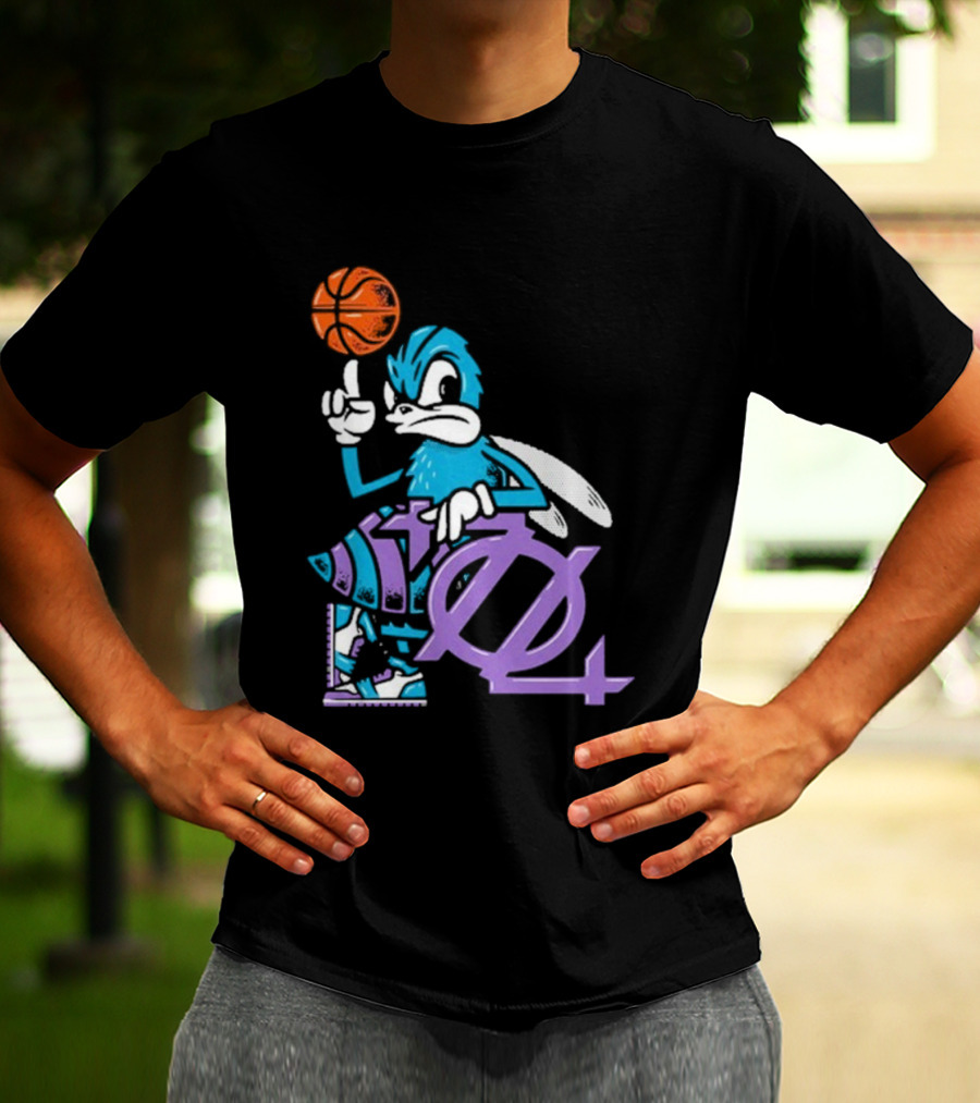 Charlotte Hornets Let’s Ball Buzz Mascot 704 T-Shirt