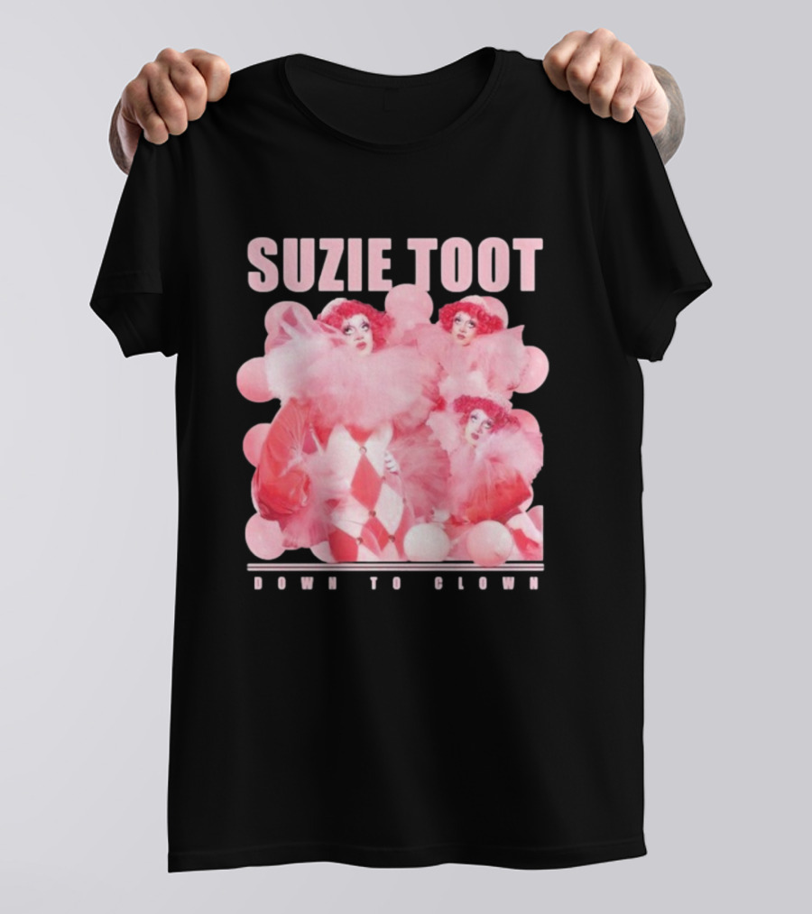 Suzie Toot Down To Clown Pink Balloon Costume Ensemble T-Shirt