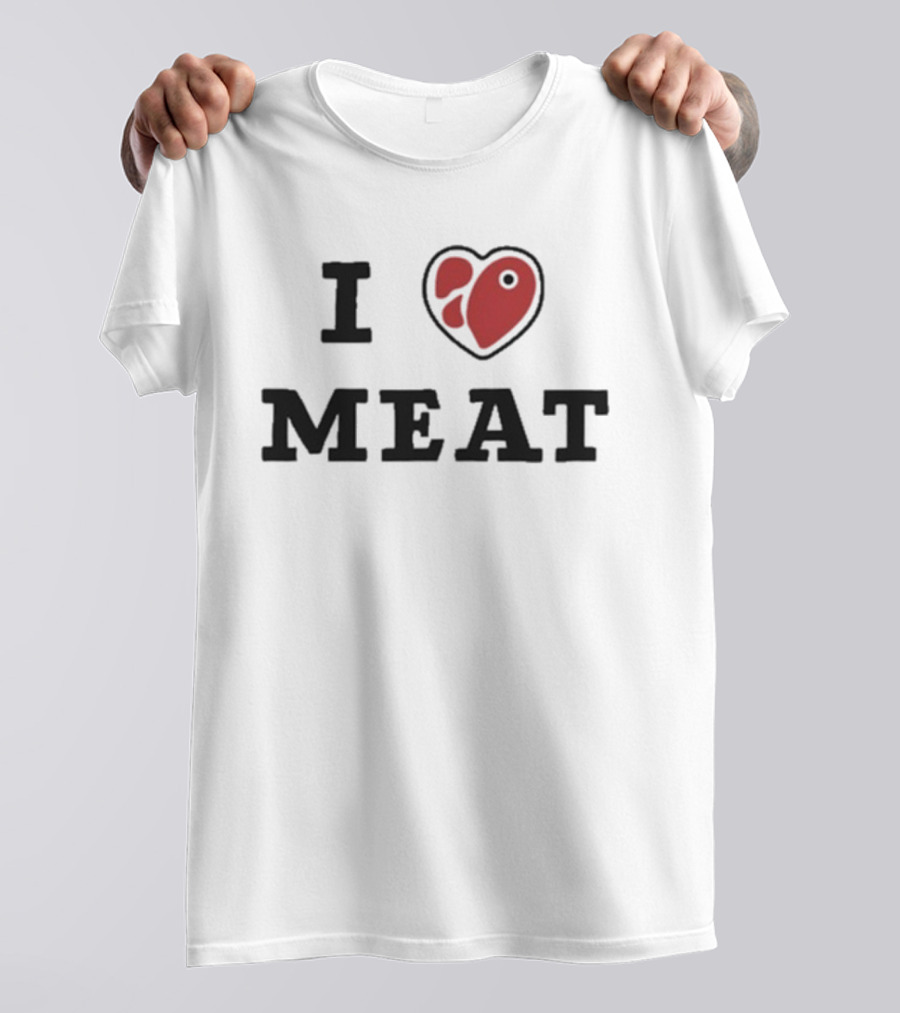 Atamara Ugolini I Heart Meat T-Shirt